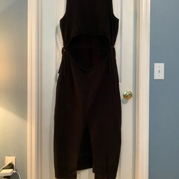 ASOS Sweatshirt Tank Dress with Peekaboo Back - Picture 3 of 4